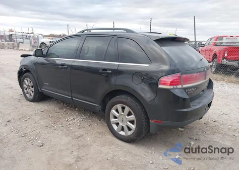 2007 Lincoln Mkx z USA, uszkodzony, nr VIN 2LMDU88C77BJ09535